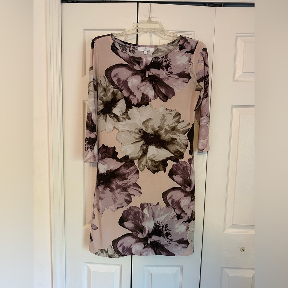 Beautiful Jean Pierre Klifa Paris printed shift dress